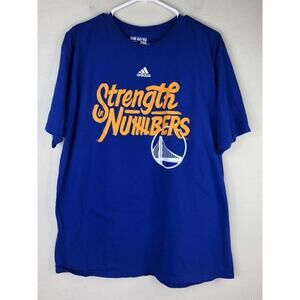 Golden State Warriors Nba Mens Shirt Blue Strength In Numbers